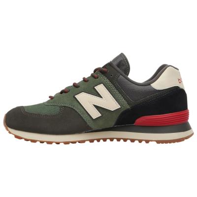 New Balance Futócipő Férfi 574 Camo Zöld/Piros,ZUE46952